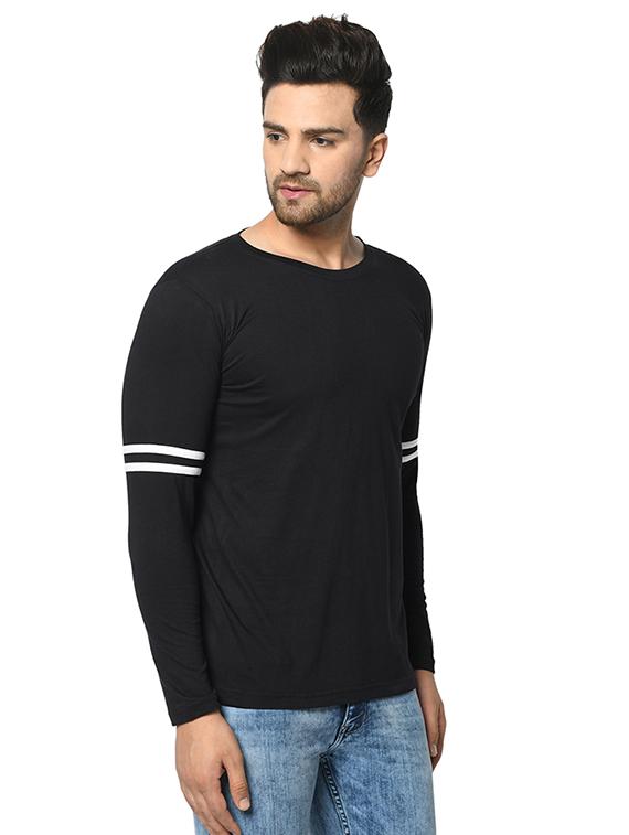 black taped t-shirt - 17436906 - Zoom Image - 2