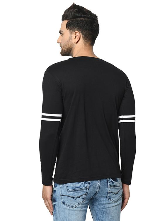 black taped t-shirt - 17436906 - Zoom Image - 4
