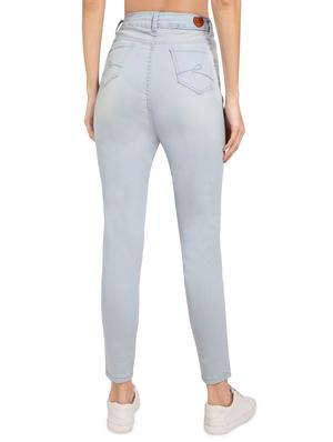 high rise denim jeans - 17437247 - Standard Image - 3