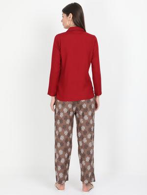 multi colored nightwear pajama set - 17438004 - Standard Image - 3