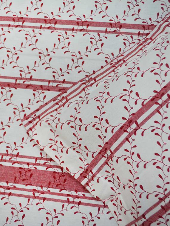 cotton single bedsheet with 1 pillow cover - 17438033 - Zoom Image - 3