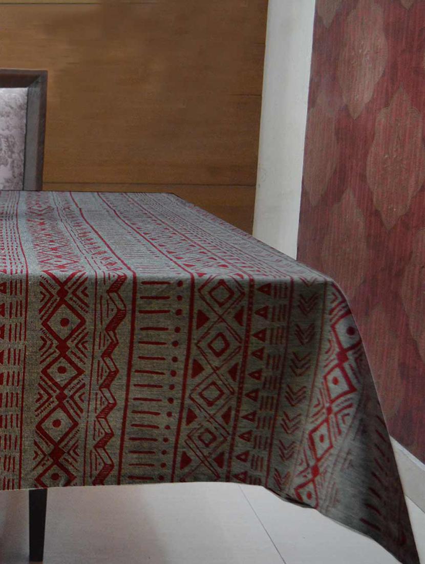 cotton traditional 4 seater printed table cover - 17438090 - Zoom Image - 3
