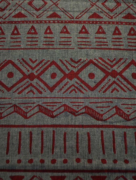 cotton traditional 4 seater printed table cover - 17438090 - Zoom Image - 4