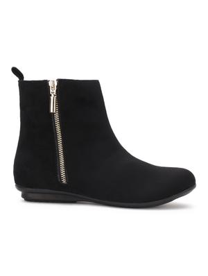 black suede ankle boots - 17438103 - Standard Image - 2