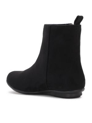 black suede ankle boots - 17438103 - Standard Image - 3