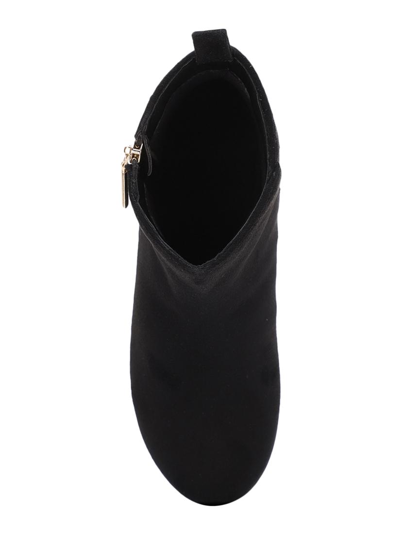 black suede ankle boots - 17438103 - Zoom Image - 4