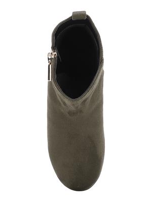green suede ankle boots - 17438106 - Standard Image - 4