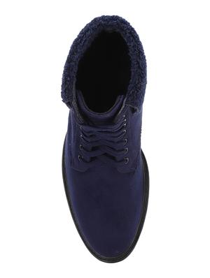 navy suede ankle boots - 17438110 - Standard Image - 4