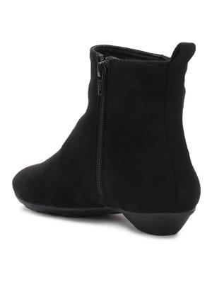black suede ankle boots - 17438113 - Standard Image - 3