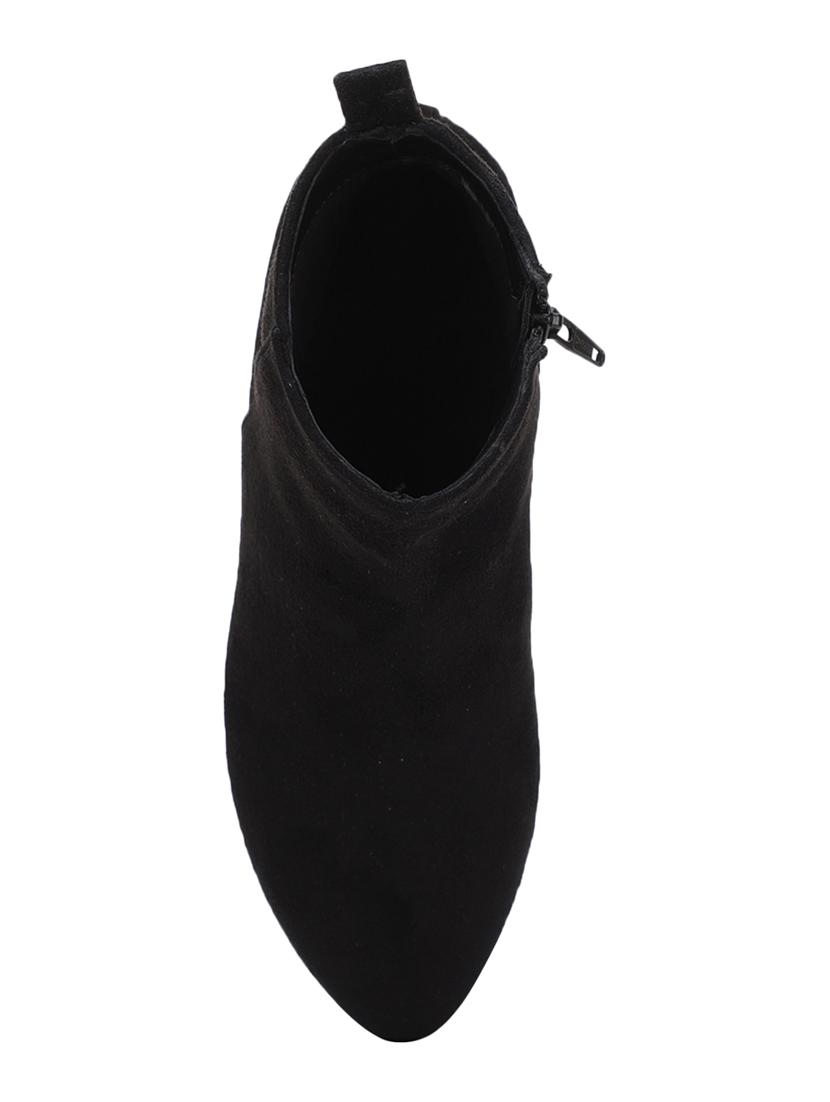 black suede ankle boots - 17438113 - Zoom Image - 4