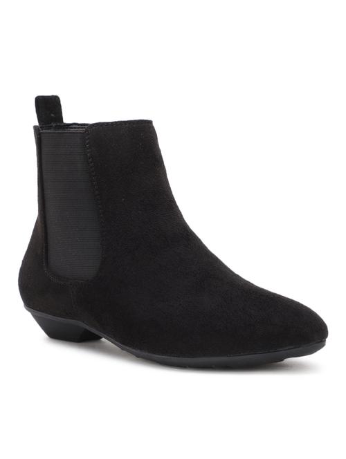 black suede ankle boots - 17438116 - Standard Image - 1