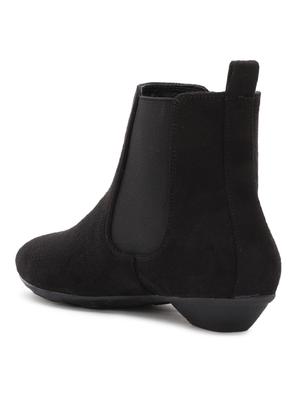 black suede ankle boots - 17438116 - Standard Image - 3