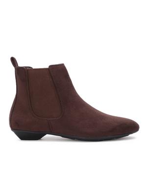 brown suede ankle boots - 17438117 - Standard Image - 2