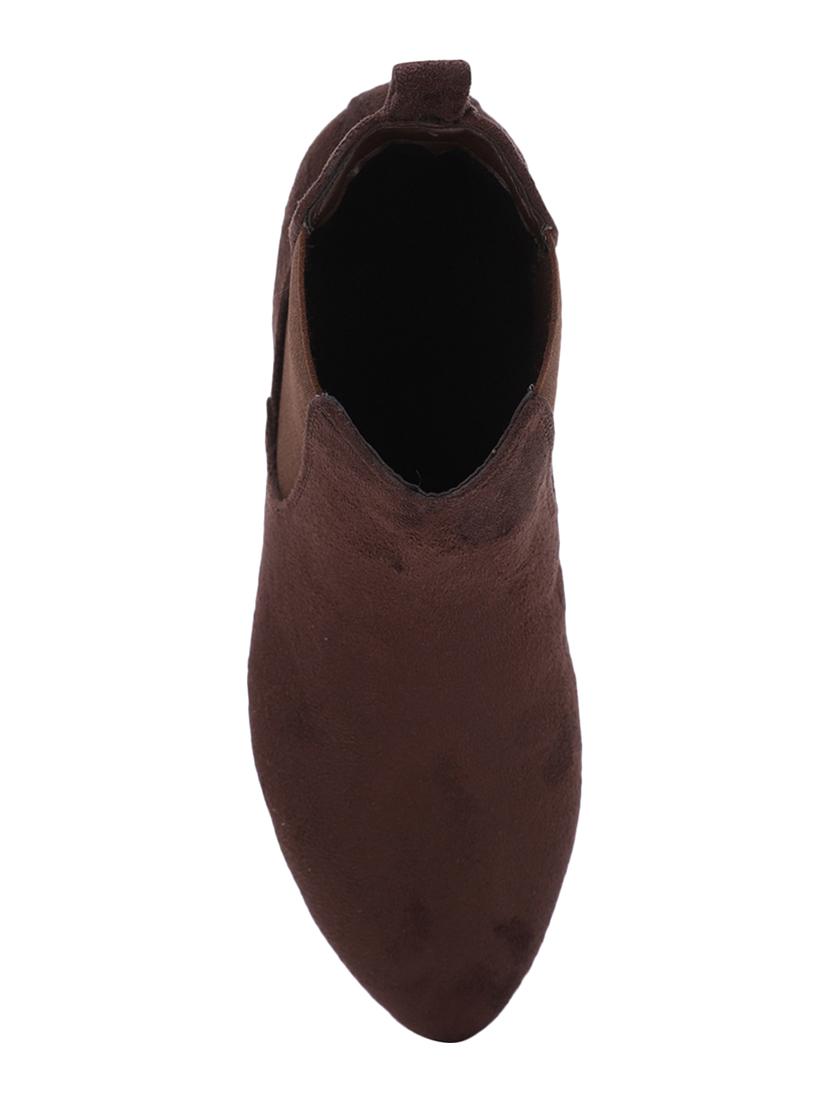 brown suede ankle boots - 17438117 - Zoom Image - 4