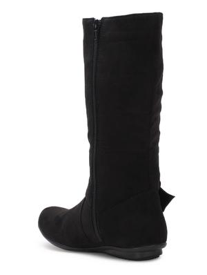 black suede calf boots - 17438135 - Standard Image - 3