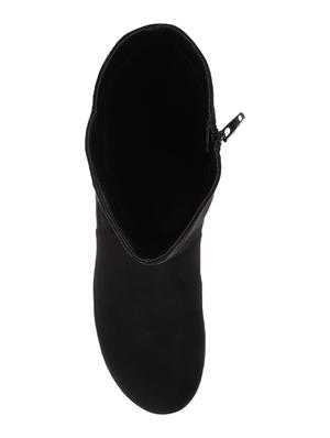 black suede calf boots - 17438135 - Standard Image - 4