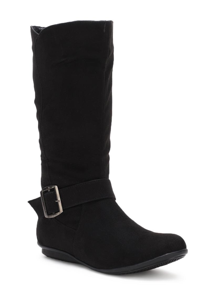 black suede calf boots - 17438135 - Zoom Image - 1