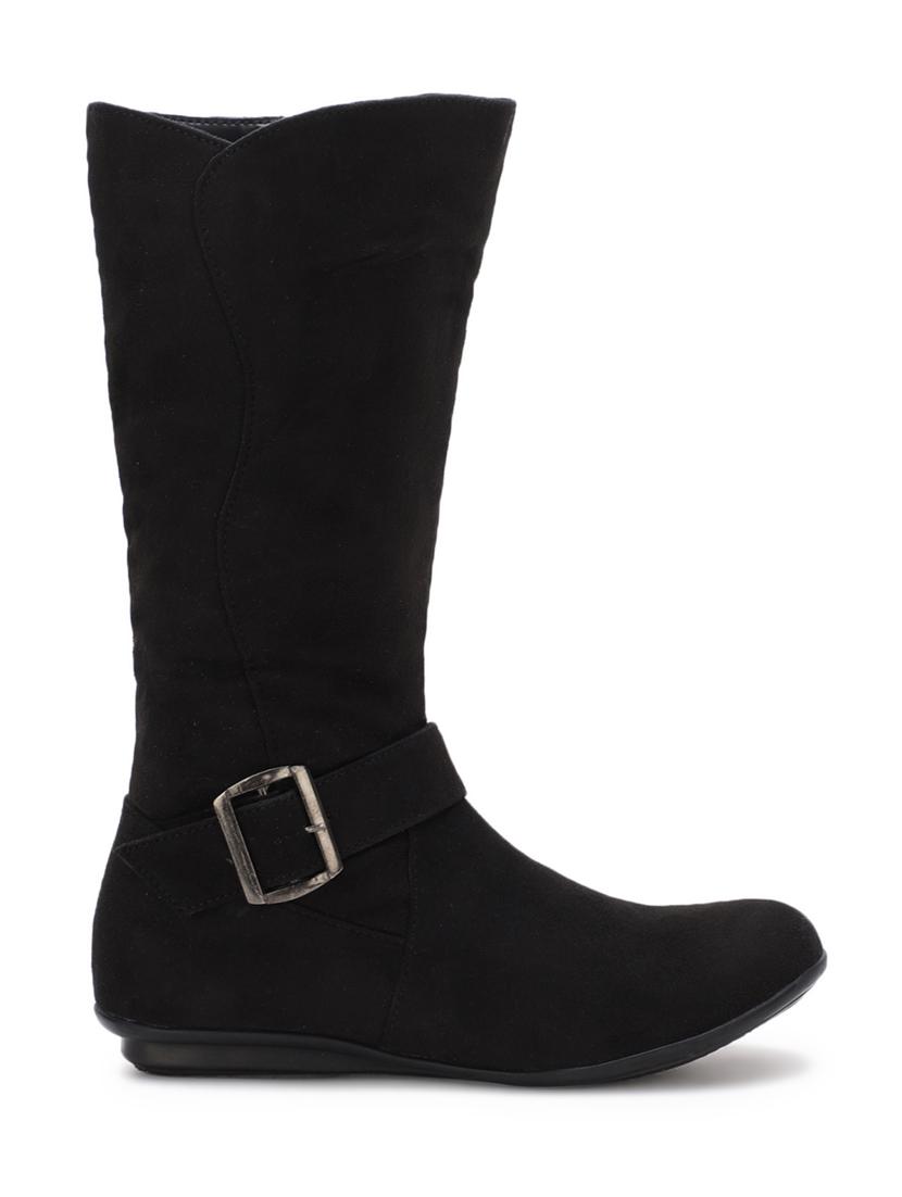 black suede calf boots - 17438135 - Zoom Image - 2
