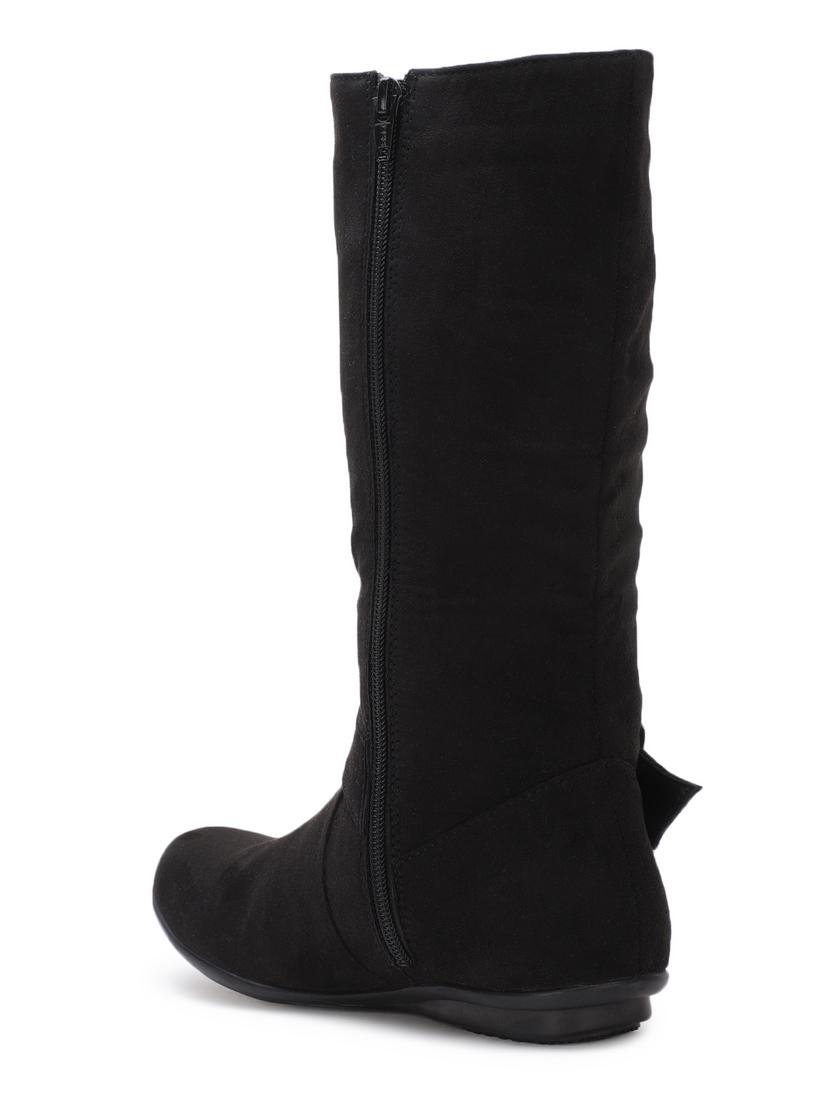 black suede calf boots - 17438135 - Zoom Image - 3
