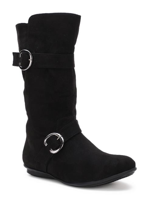 black suede ankle boots - 17438143 - Standard Image - 1