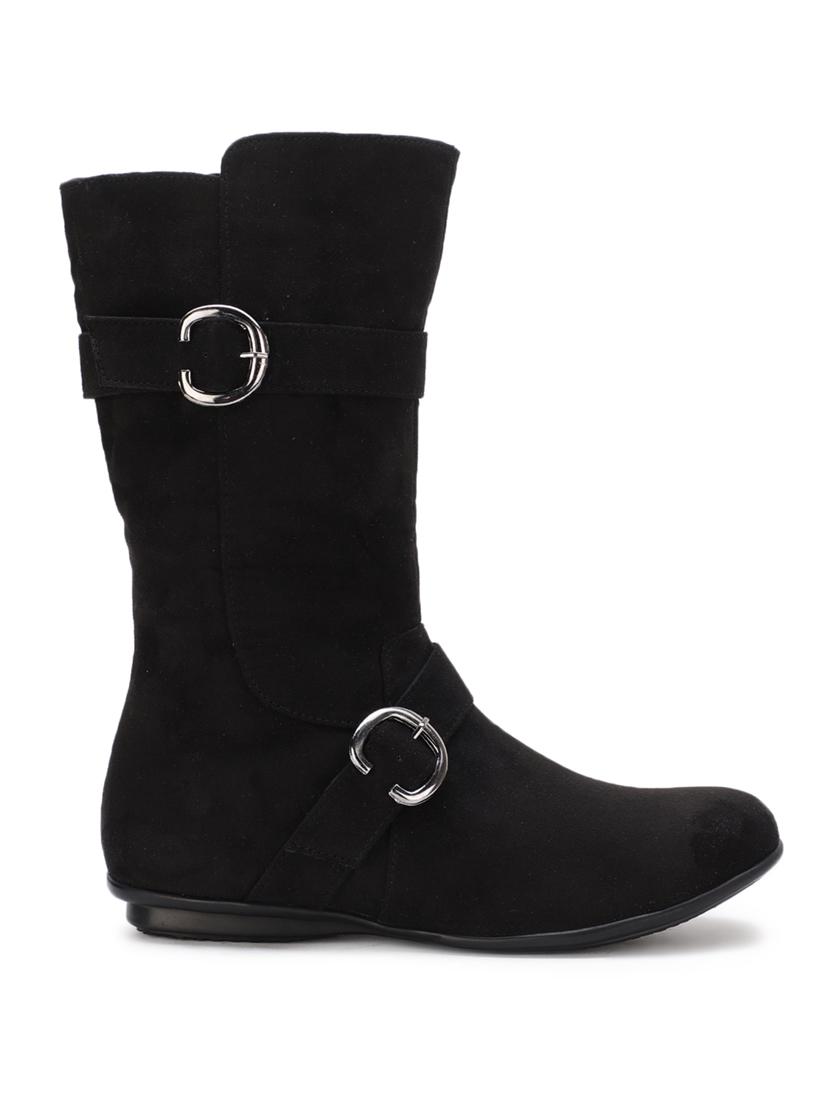 black suede ankle boots - 17438143 - Zoom Image - 2