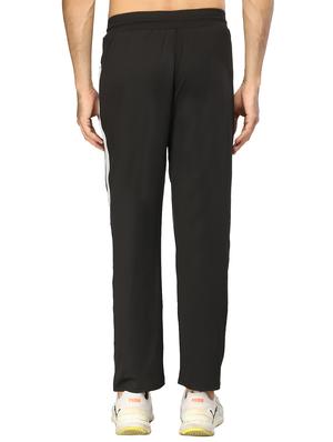 black side striped full length track pant - 17438210 - Standard Image - 3