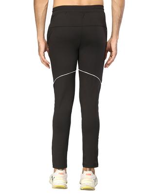 black side striped full length track pant - 17438213 - Standard Image - 3