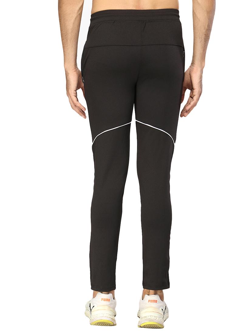 black side striped full length track pant - 17438213 - Zoom Image - 3