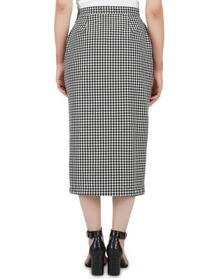 gingham checkered pencil skirts - 17438903 - Standard Image - 3