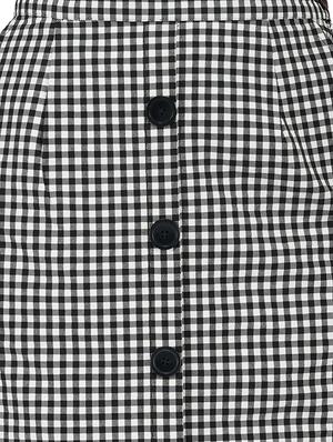 gingham checkered pencil skirts - 17438903 - Standard Image - 5