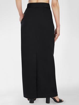 high rise belted maxi skirt - 17438905 - Standard Image - 3