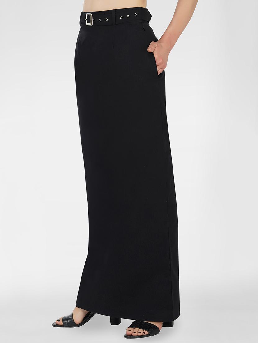 high rise belted maxi skirt - 17438905 - Zoom Image - 2