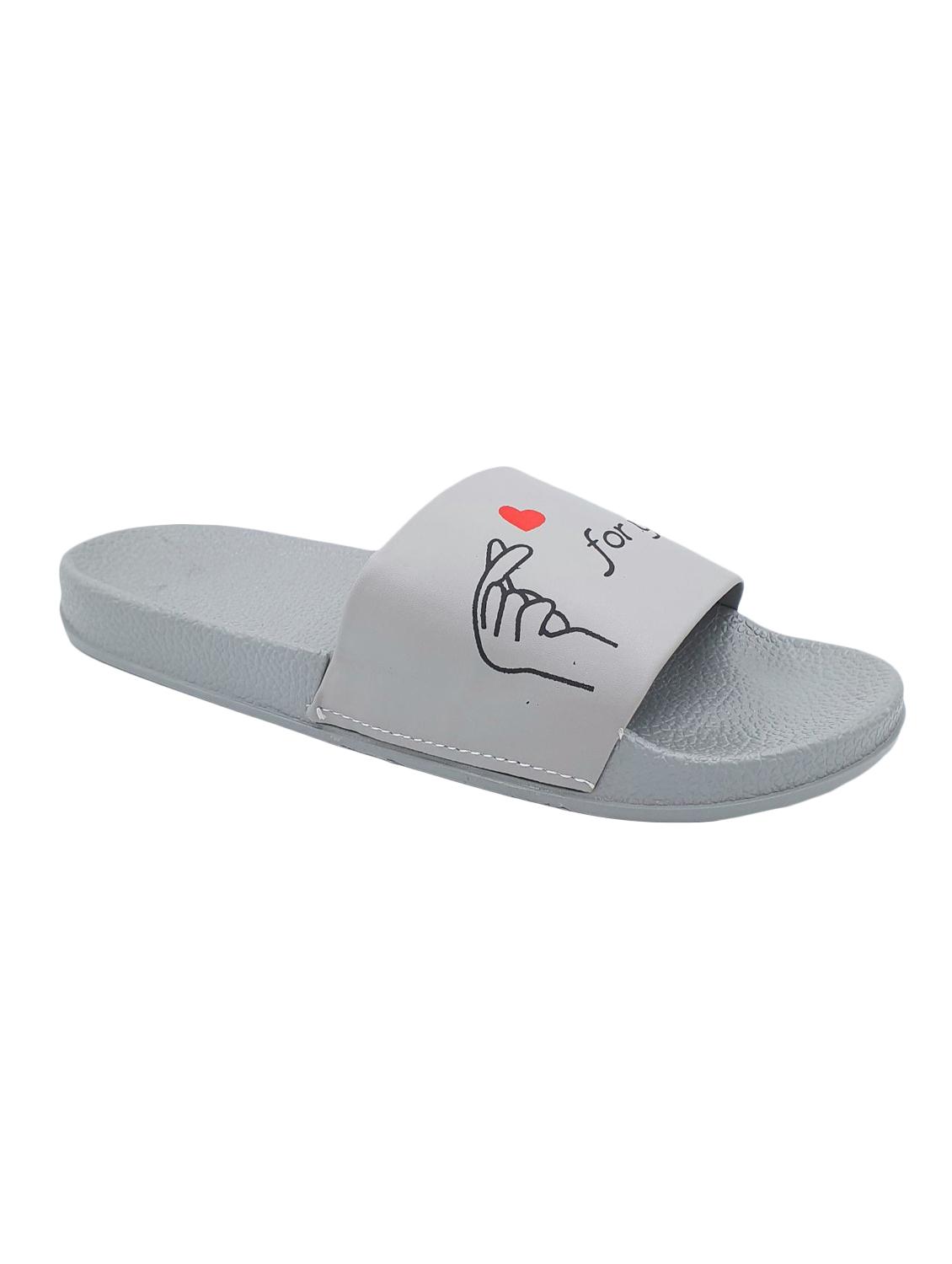 grey slip on flip flop - 17439242 - Zoom Image - 1