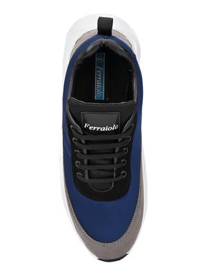 blue lace up sneakers - 17439484 - Standard Image - 3