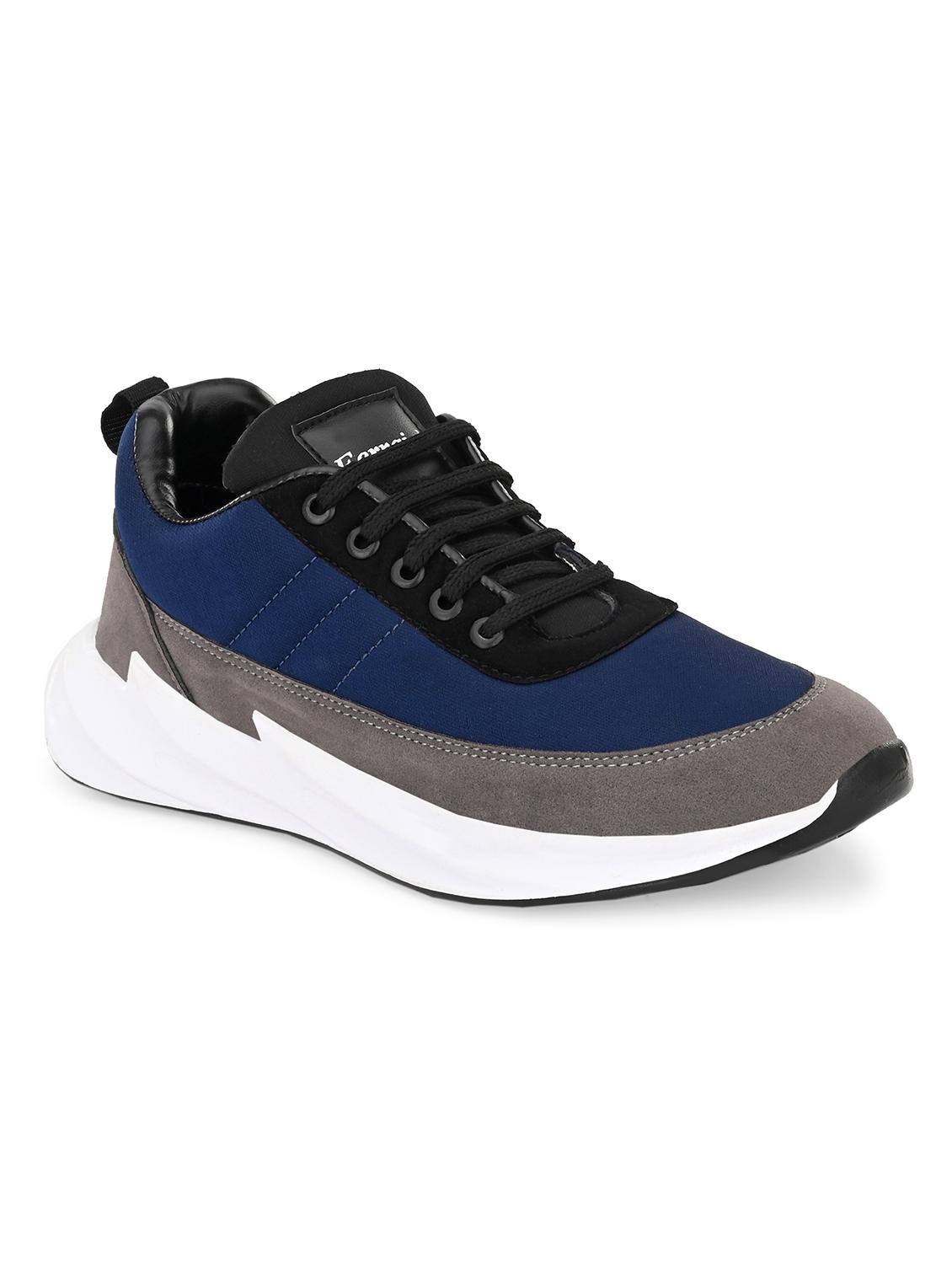 blue lace up sneakers - 17439484 - Zoom Image - 1