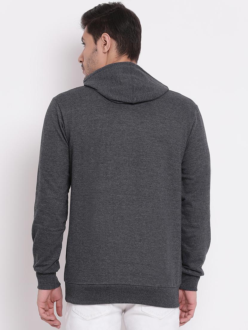 grey chest print sweatshirt - 17439677 - Zoom Image - 3