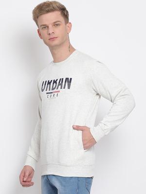 grey printed sweatshirt - 17439897 - Standard Image - 2