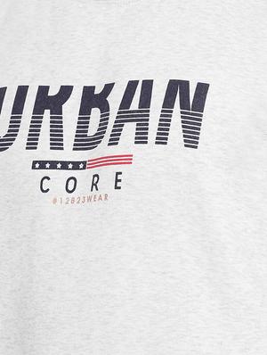 grey printed sweatshirt - 17439897 - Standard Image - 5