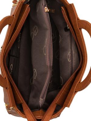 multi colored polyester regular satchel - 17439926 - Standard Image - 3