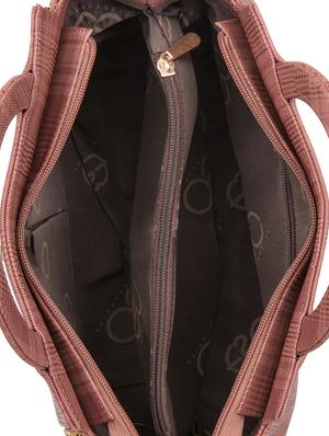 pink polyester regular satchel - 17439936 - Standard Image - 3