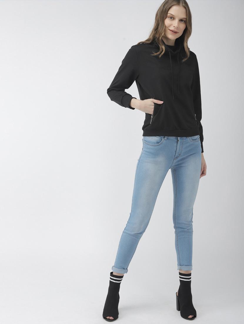 turtle neck fleece sweatshirt - 17440403 - Zoom Image - 4