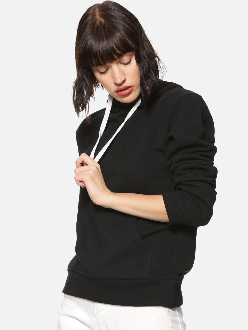 pocket pouch fleece hooded sweatshirt - 17440408 - Zoom Image - 2