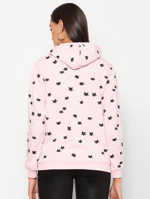 hooded neck quirky sweatshirt - 17440421 - Standard Image - 3