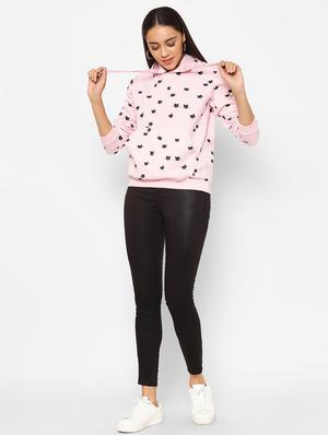hooded neck quirky sweatshirt - 17440421 - Standard Image - 4