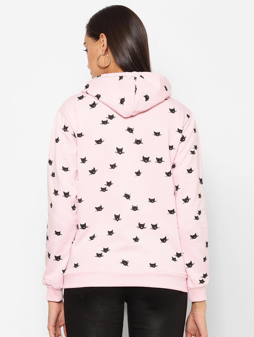 hooded neck quirky sweatshirt - 17440421 - Zoom Image - 3