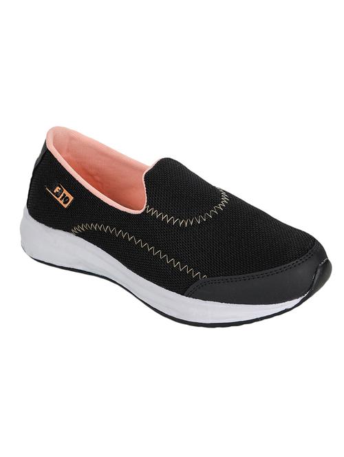 pink mesh slip on sports shoes - 17440675 - Standard Image - 1