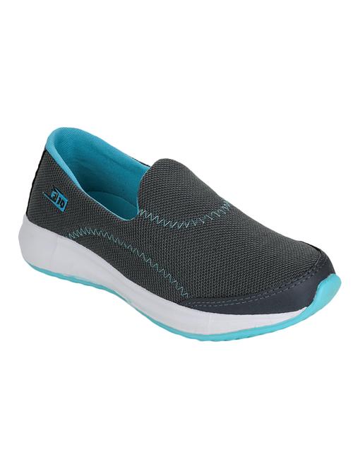 green mesh slip on sports shoes - 17440676 - Standard Image - 1