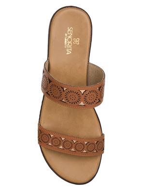 tan slip on wedge - 17440734 - Standard Image - 4