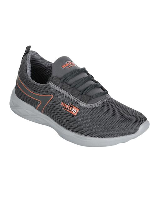 grey lace up sport shoe - 17440809 - Standard Image - 1
