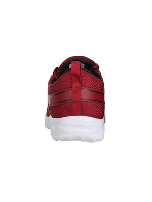 maroonlace up sport shoe - 17440810 - Standard Image - 3